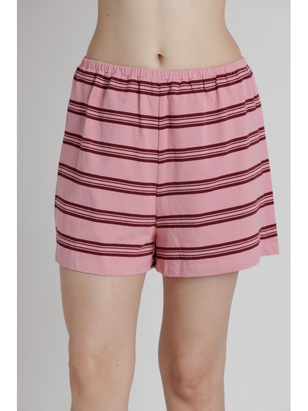 AB2627<br/>JERSEY KNIT STRIPED SHORT